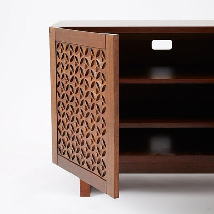 Barcelona Solid Wood Side Board or Media Console - Rathkaar.com
