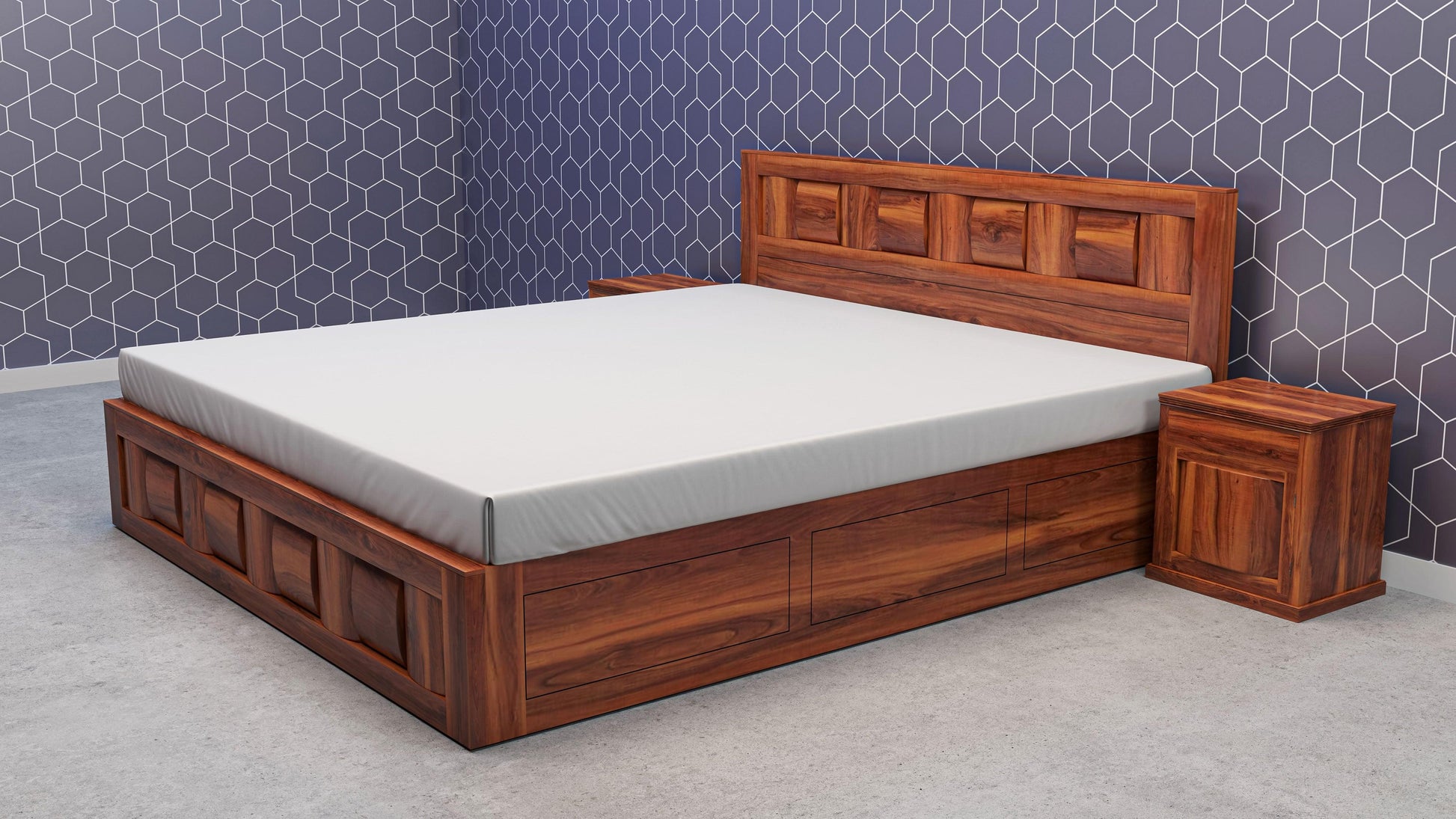 Art Zone Bed - Rathkaar.com